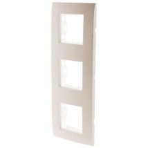 Plaque Blanc Mat - Triple - Simplea Zenitech