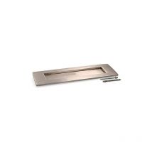 Plaque Boite Aux Lettres Nickel Mat 100x305mm