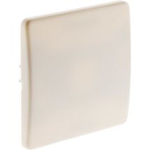 Zenitech - Plaque Cache Boîte 75x75mm Vis + Griffes - Blanc - Diwone