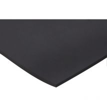 Plaque caoutchouc Fluorocarbone noire, 600mm x 600mm x 1.5mm ( Prix pour 1 )