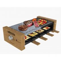 Cecotec - Appareil à raclette de pour 8 personnes avecgril of 1200W.