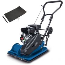 Scheppach - Plaque vibrante thermique HP1900S – Compacteur 5,6 cv – Pression de compactage 17 kN – Profondeur 30 cm – Vitesse 25 m/min – Tapis en