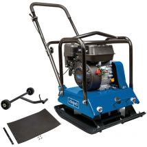 Scheppach - Plaque vibrante thermique HP2200S – Compacteur 6,5 cv – Pression de compactage 25 kN – Profondeur 35 cm – Vitesse 25 m/min – Tapis