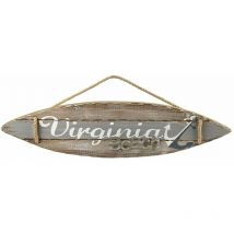 Plaque décorative en bois Virginia