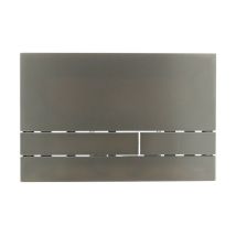Le Sanitaire - Plaque de commande graphite