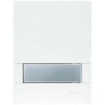 Sotin - Plaque de commande pour urinoir blanc-mat chromé