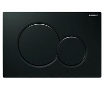 Geberit Sigma01 - Placa de accionamiento SIgma01, negra 115.770.DW.5