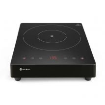 Hendi - Cuisinière à induction portable avec écran tactile, 1 zone de chauffe Black Line, dia. 28 cm 3500 w 239421