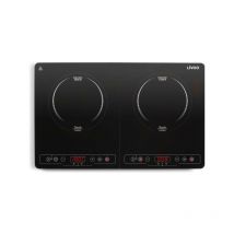 Livoo - Plaque de Cuisson - Mobile Electrique Plaque a induction Double DOC236 - 22cm - de 60° a 240° - Noir