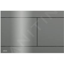Alcaplast - Alcadrain Flat - Commande affleurante, métal brillant fun-gm-p