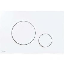 Alca - drain Thin - Contrôle affleurant, antibactérien, blanc mat M676