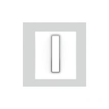 FP - Plaque de déclenchement Sanit ineo bright plastique blanc