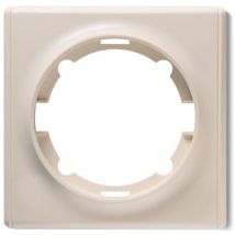 Plaque de finition Florence, en plastique, 1 poste - beige