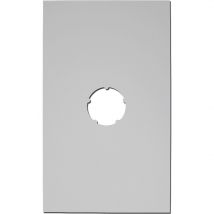 Plaque de finition plafond blanche 500x300mm ø 130