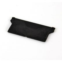 Plaque de lestage pour Stores Californiens 89mm - Noir