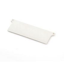 Plaque de lestage pour Stores Californiens 127mm - Blanc
