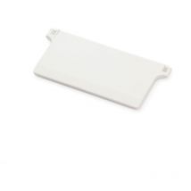 Plaque de lestage pour Stores Californiens 89mm - Blanc