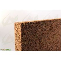 Sedacor - panneau de liège isolant brut, ép. 60mm - 1000 x 500mm, 3 panneaux = 1.5m²
