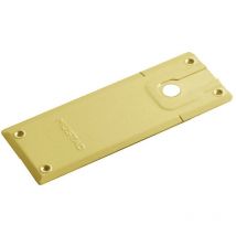 LCN - Plaque de pivot 710.01 pour série 8610 laiton poli 3050705070