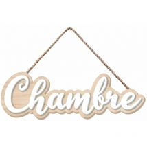 Plaque de porte pour chambre
