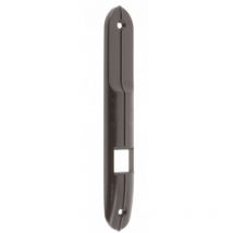 Cyclingcolors - Plaque de propreté à encastrer pour enrouleur de volet roulant 170x28mm en pvc marron à visser Finition Fenêtre Enroulement