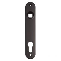 Plaque de propreté en aluminium noir Locinox