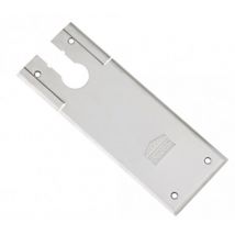 Sevax - Plaque en acier finition inox brossé pour pivot de sol janus+ et minos+ SN313925