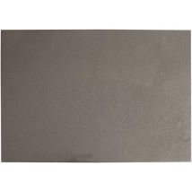 Dommartin - Plaque De Sol En Fonte Pour Cheminée Ouverte 800 X 600 X 12 Mm