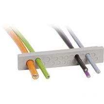 Icotek - Plaque de traversée de câble kel-dp-e 86/13 43581 ø max. des bornes 8.3 mm Elastomère gris 1 pc(s)