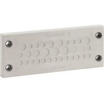 Icotek - Plaque de traversée de câble kel-dpz 24/14 43700 ø max. des bornes 22 mm Polyamide, Elastomère gris, noir 1 pc(s