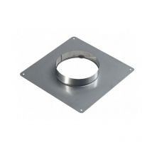 Plaque d'etancheite inox d110mm - 350x350 mm