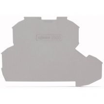 Plaque d'extrémité et intermédiaire Wago 2000-2291 25 pc(s) X31929