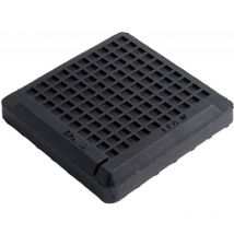 Level-mount plaque isolation 1500Kg, EPA10 100x100mm