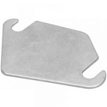 Plaque egr, Plaque de Soupape egr de Voiture, Joint egr en Acier Inoxydable, Plaque de Bloc egr, Plaque D'obturation egr pour Moteurs 1.4 1.6 (Sans