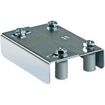 Comunello - Support De Guide Supérieur Avec 4 Olives Art.255 Olives ø 40 Mm - Ajust. 62/85mm