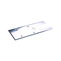Dormakaba - Plaque de recouvrement pour pivot de sol BTS65 - inox - 290 x 130 mm