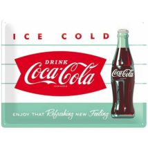 Plaque métal Coca-Cola – 30 x 40 cm – Autre déco murale – Nostalgic Art