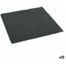 Santa Clara - Plaque plate alfares ardoise 25 x 25 cm 6 mm (12 pièces)