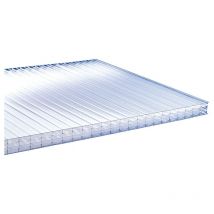 Mccover - plaque polycarbonate alvéolaire 32MM - Coloris - Clair, Epaisseur - 32 mm, Largeur - 98 cm, Longueur - 3 m