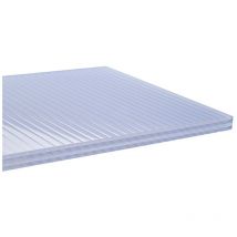 Mccover - plaque polycarbonate alvéolaire 32MM - Coloris - Opaline, Epaisseur - 32 mm, Largeur - 98 cm, Longueur - 3 m