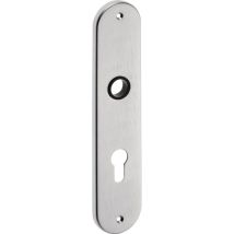 Garniture de rénovation 206 Z F00 – Plaque pour porte – Acier inoxydable – Finition mate