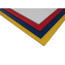 Mccover - Plaque pvc expansé couleur - Coloris - Bleu, Epaisseur - 5 mm, Largeur - 100 cm, Longueur - 100 cm
