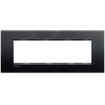 Plaque rectangulaire 7 modules - Anthracite LNA4807AR