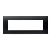 Plaque Simon Urmet Flexa 7 modules noir absolu 11807.NA
