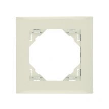 Plaque simple ivoire 90910 tmf