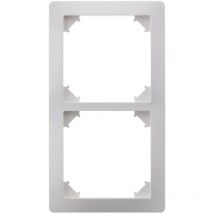 Double Plaque De Finition - Blanc Orys Zenitech