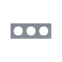 Plaque triple gris dom Fontini