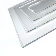 Plaque Verre Acrylique 4 mm. Feuille de verre acrylique transparent. Verre synthétique extrudé. Plaque pmma xt. - 80 x 20 cm (800 x 200 mm)