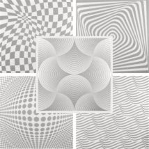 Plaques de plafond Effet panoramique xps 50x50cm Hexim Gris: Gris sonor, 2 mètres carrés