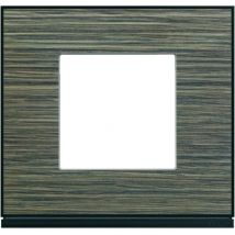 Plaque - 1 poste - pecan Hager gallery wxp2402 - Pecan